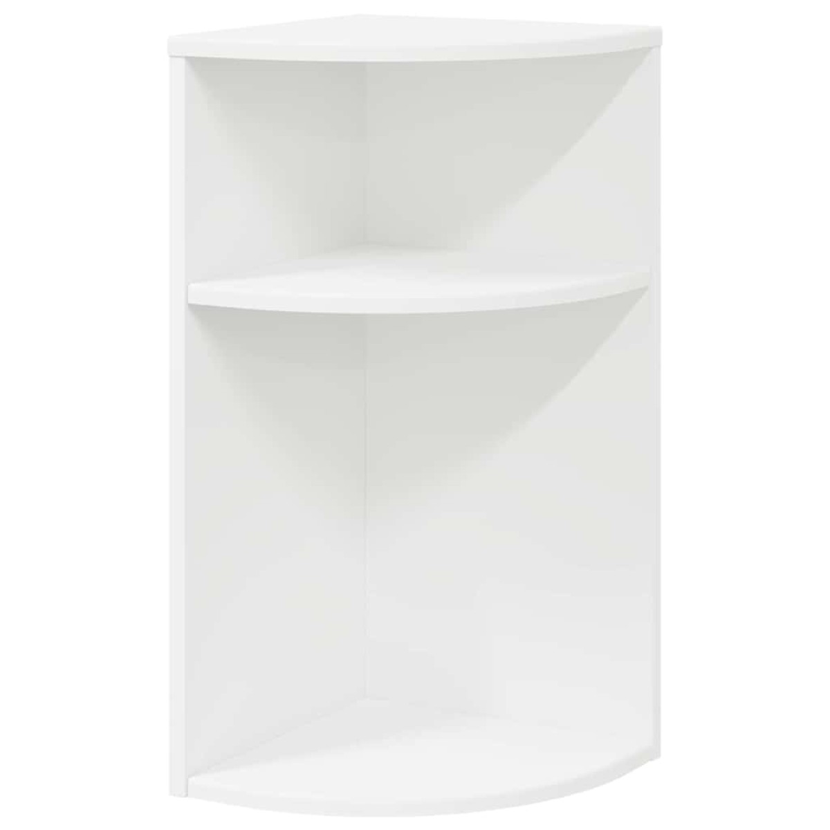 vidaXL End Table Λευκό 29,6 x 29,6 x 60 εκ Επεξεργασμένο Ξύλο