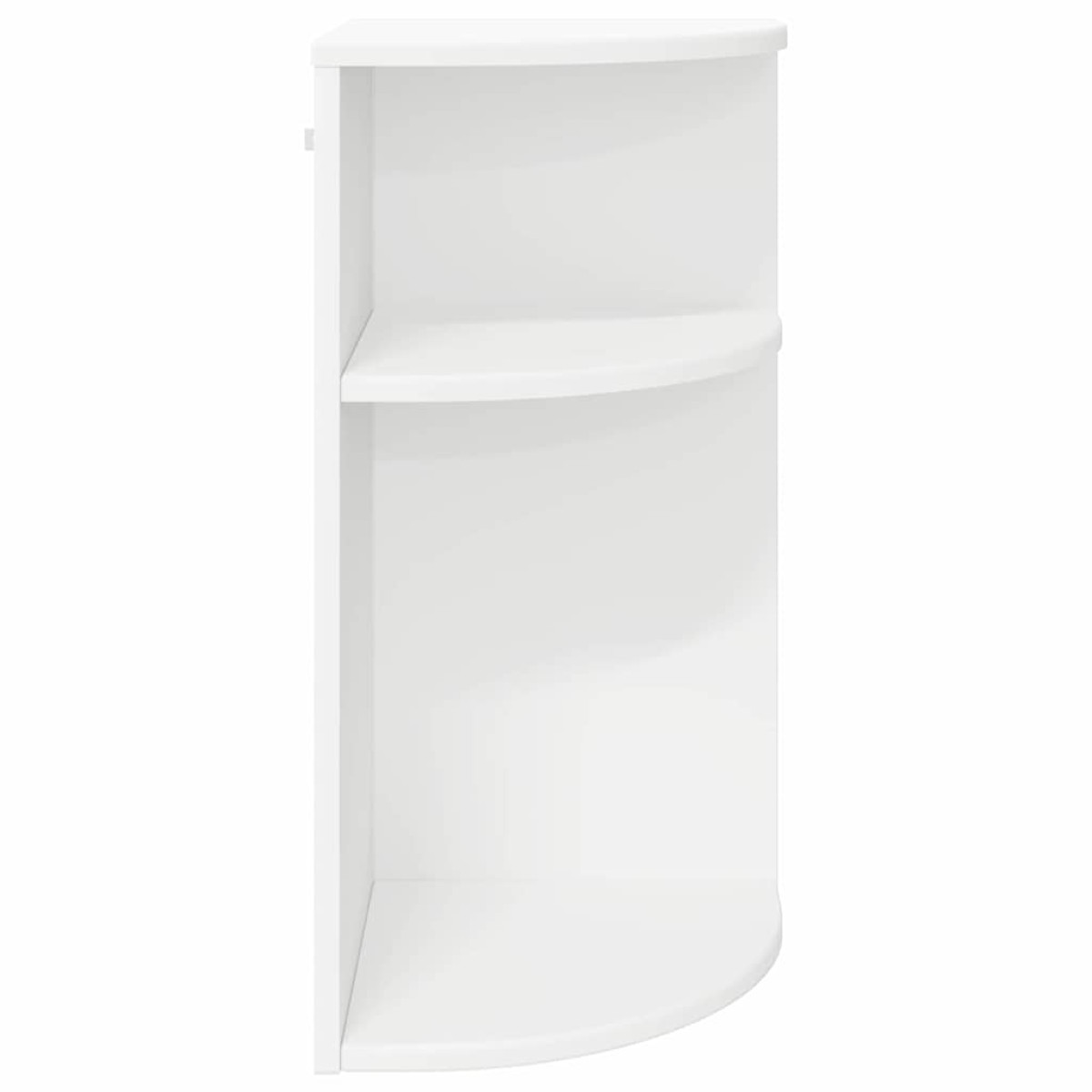vidaXL End Table Λευκό 29,6 x 29,6 x 60 εκ Επεξεργασμένο Ξύλο