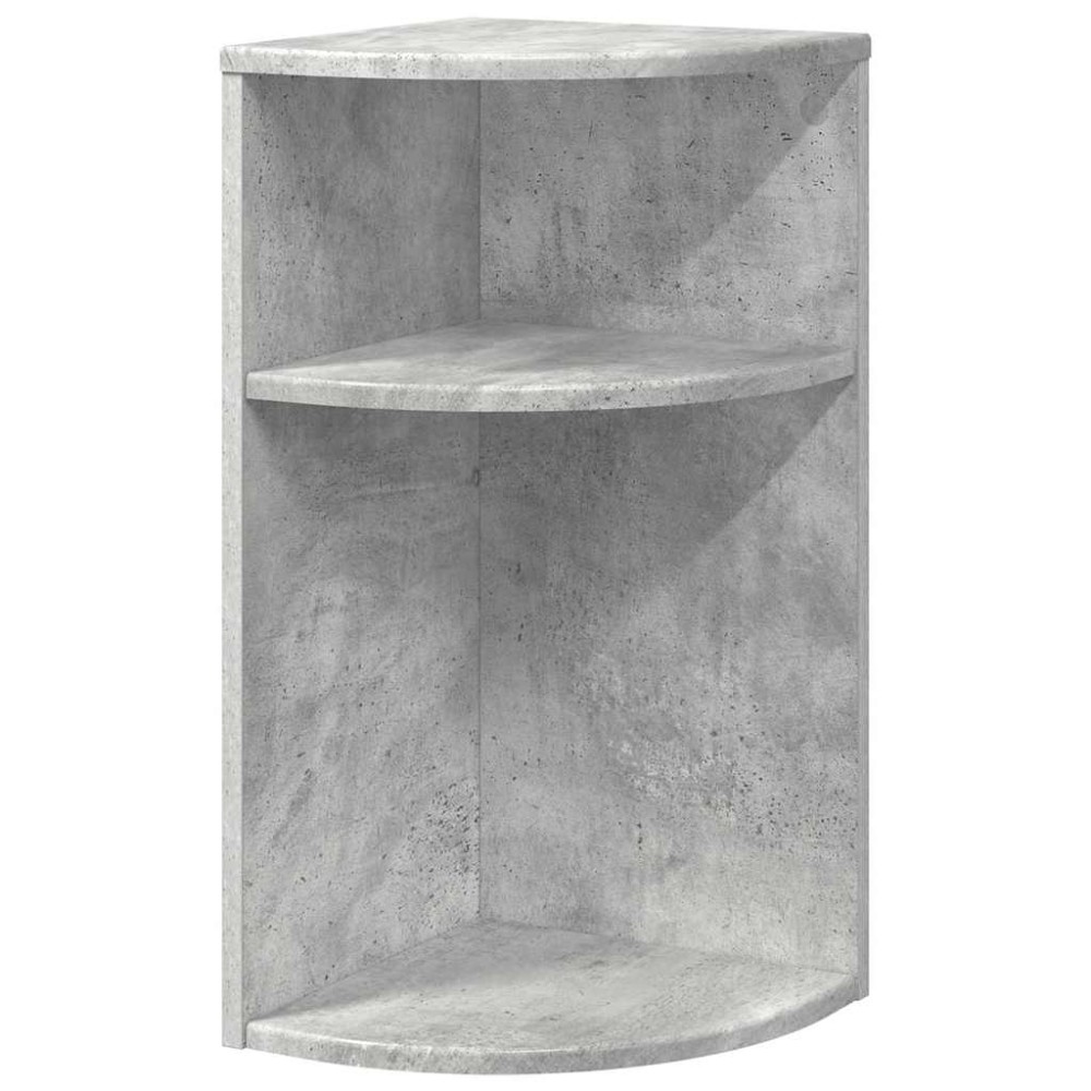 vidaXL End Table Σκυρόδεμα Γκρι 29,6 x 29,6 x 60 εκ Επεξεργασμένο Ξύλο