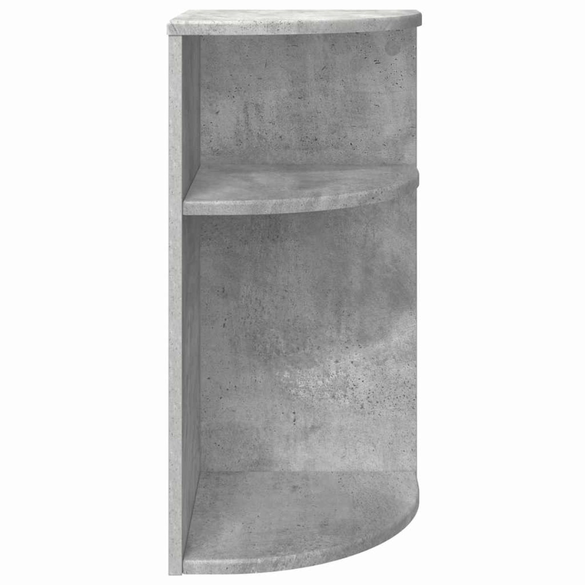 vidaXL End Table Σκυρόδεμα Γκρι 29,6 x 29,6 x 60 εκ Επεξεργασμένο Ξύλο