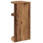 vidaXL End Table Παλιό ξύλο 29,6 x 29,6 x 60 εκ Επεξεργασμένο Ξύλο