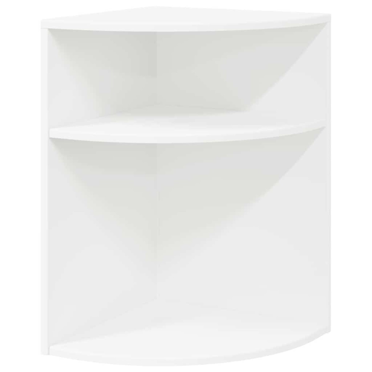 vidaXL End Table Λευκό 39,7 x 39,7 x 60 εκ Επεξεργασμένο Ξύλο