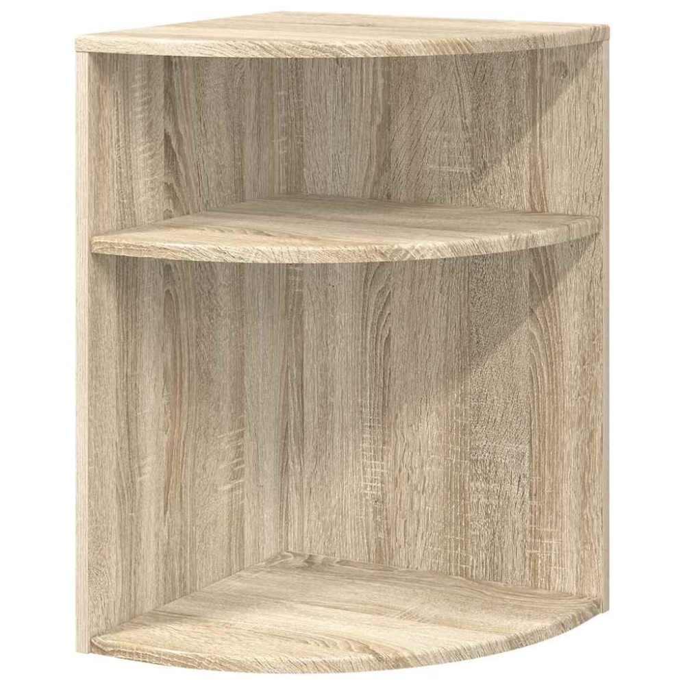 vidaXL End Table Δρύς Sonoma 39,7 x 39,7 x 60 εκ Επεξεργασμένο Ξύλο