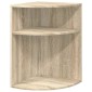 vidaXL End Table Δρύς Sonoma 39,7 x 39,7 x 60 εκ Επεξεργασμένο Ξύλο
