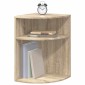 vidaXL End Table Δρύς Sonoma 39,7 x 39,7 x 60 εκ Επεξεργασμένο Ξύλο