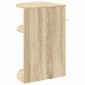 vidaXL End Table Δρύς Sonoma 39,7 x 39,7 x 60 εκ Επεξεργασμένο Ξύλο