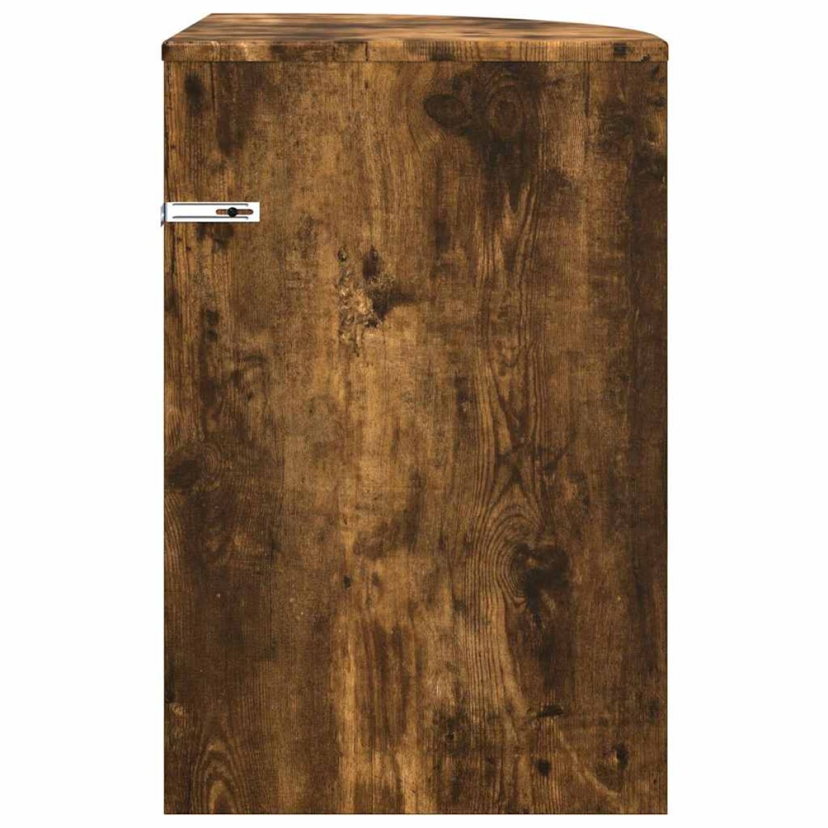 vidaXL End Table Καπνιστό Δρύς 39,7 x 39,7 x 60 εκ Επεξεργασμένο Ξύλο