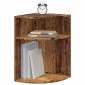 vidaXL End Table Παλιό ξύλο 39,7 x 39,7 x 60 εκ Επεξεργασμένο Ξύλο