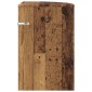 vidaXL End Table Παλιό ξύλο 39,7 x 39,7 x 60 εκ Επεξεργασμένο Ξύλο