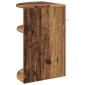 vidaXL End Table Παλιό ξύλο 39,7 x 39,7 x 60 εκ Επεξεργασμένο Ξύλο