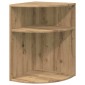 vidaXL End Table Artisan Oak 39,7 x 39,7 x 60 εκ Επεξεργασμένο Ξύλο