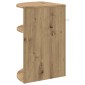 vidaXL End Table Artisan Oak 39,7 x 39,7 x 60 εκ Επεξεργασμένο Ξύλο