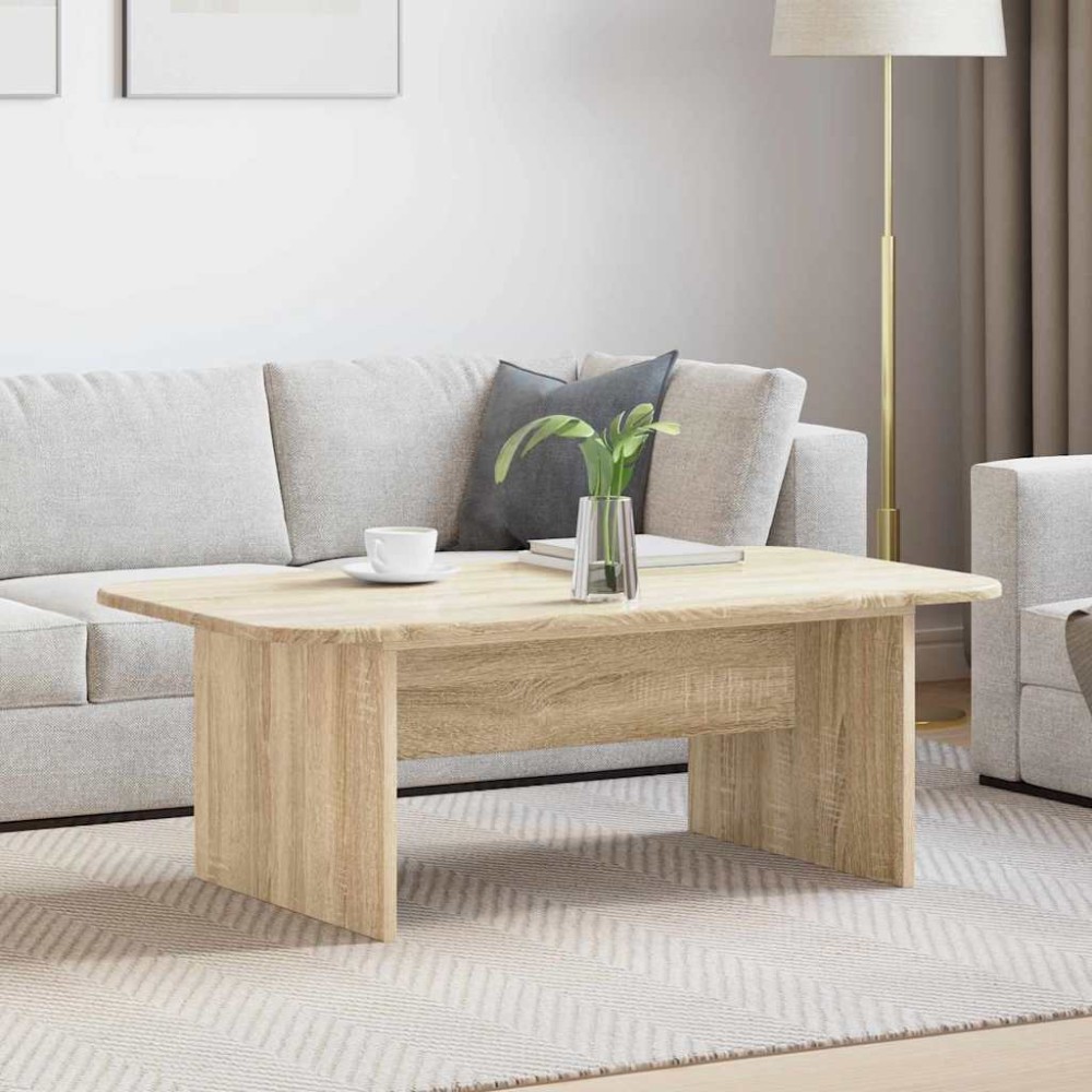 vidaXL Τραπεζάκι σαλονιού Δρύς Sonoma 93 x 53 x 33 εκ