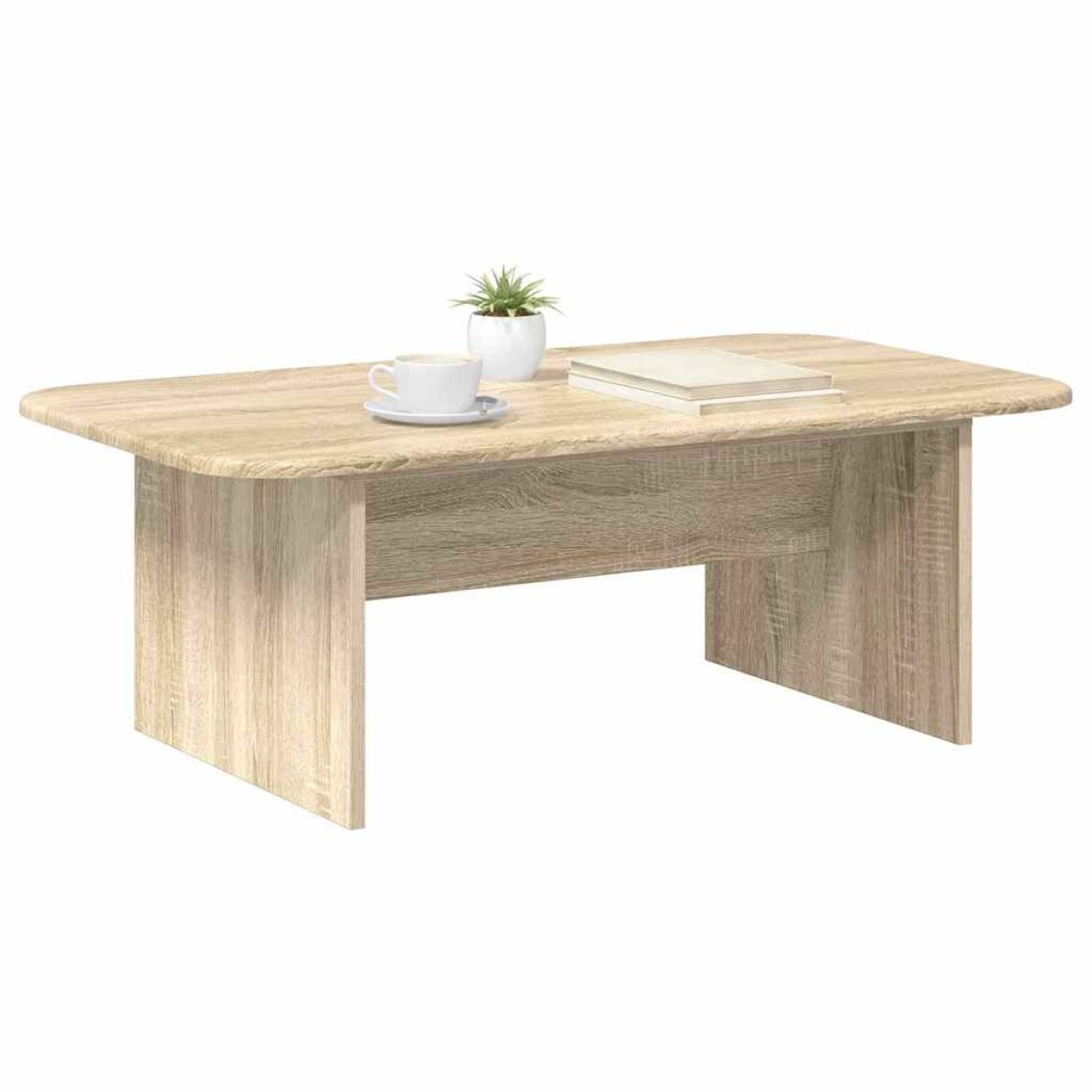 vidaXL Τραπεζάκι σαλονιού Δρύς Sonoma 93 x 53 x 33 εκ