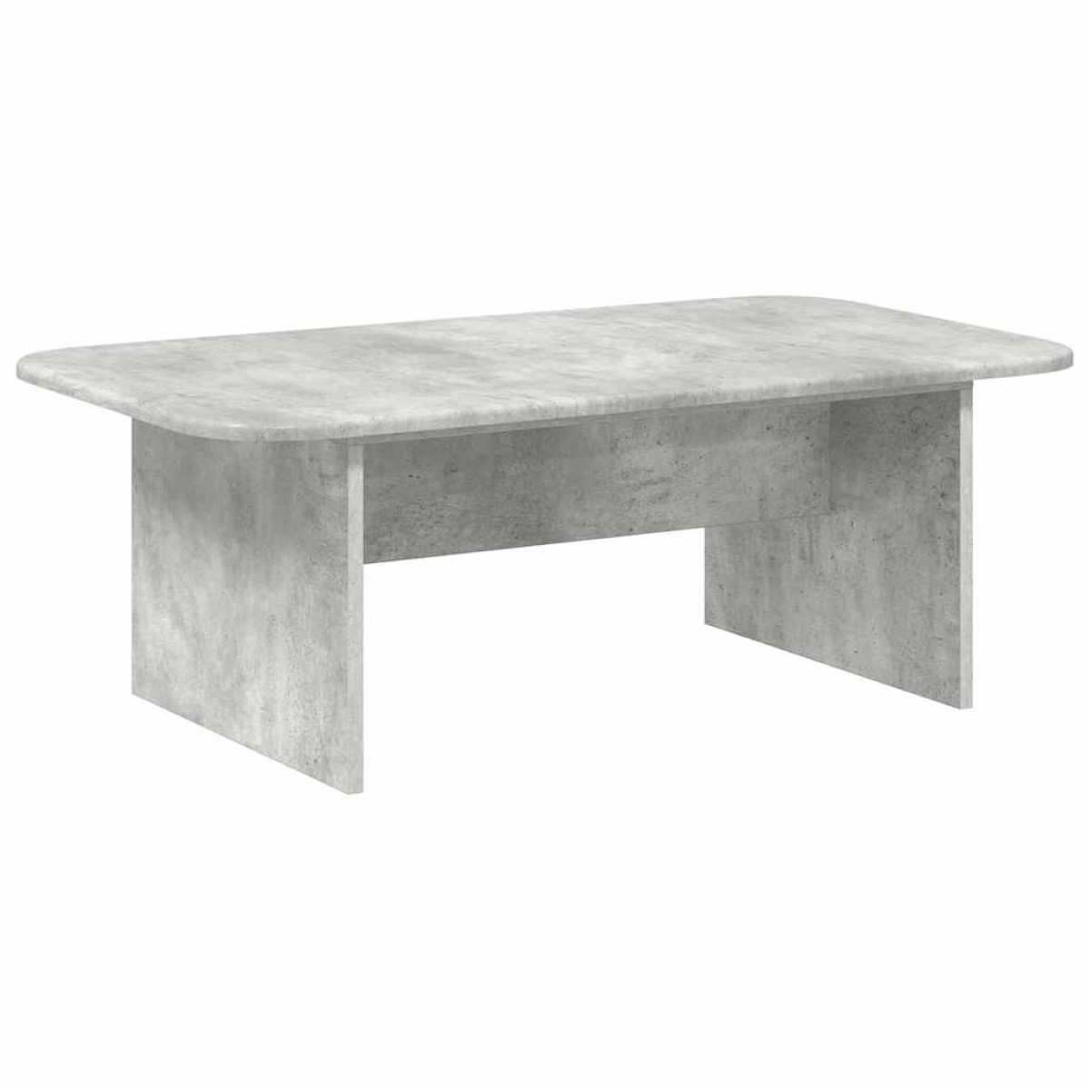 vidaXL Τραπεζάκι σαλονιού Σκυρόδεμα Γκρι 93 x 53 x 33 εκ