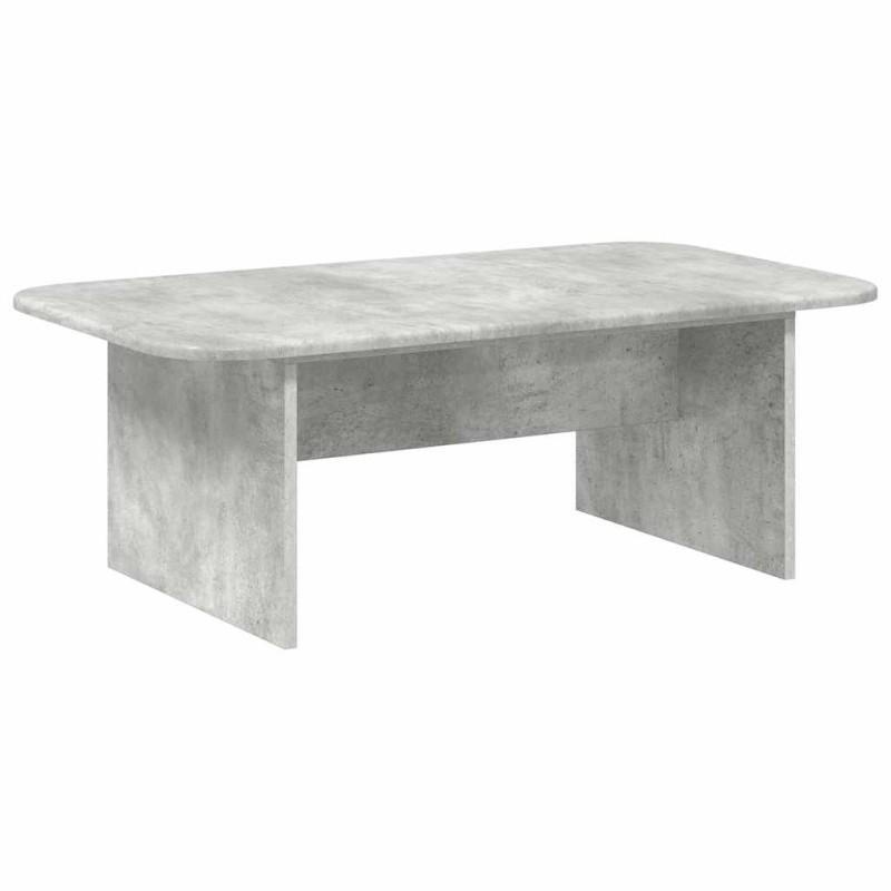 vidaXL Τραπεζάκι σαλονιού Σκυρόδεμα Γκρι 93 x 53 x 33 εκ