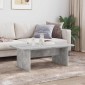 vidaXL Τραπεζάκι σαλονιού Σκυρόδεμα Γκρι 93 x 53 x 33 εκ