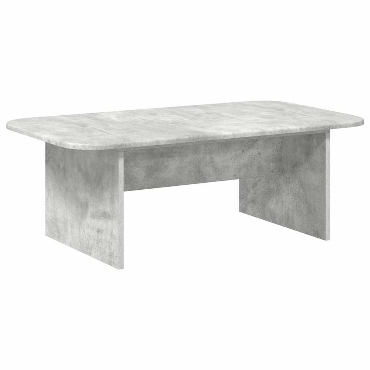 vidaXL Τραπεζάκι σαλονιού Σκυρόδεμα Γκρι 93 x 53 x 33 εκ