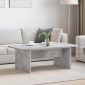 vidaXL Τραπεζάκι σαλονιού Σκυρόδεμα Γκρι 93 x 53 x 33 εκ