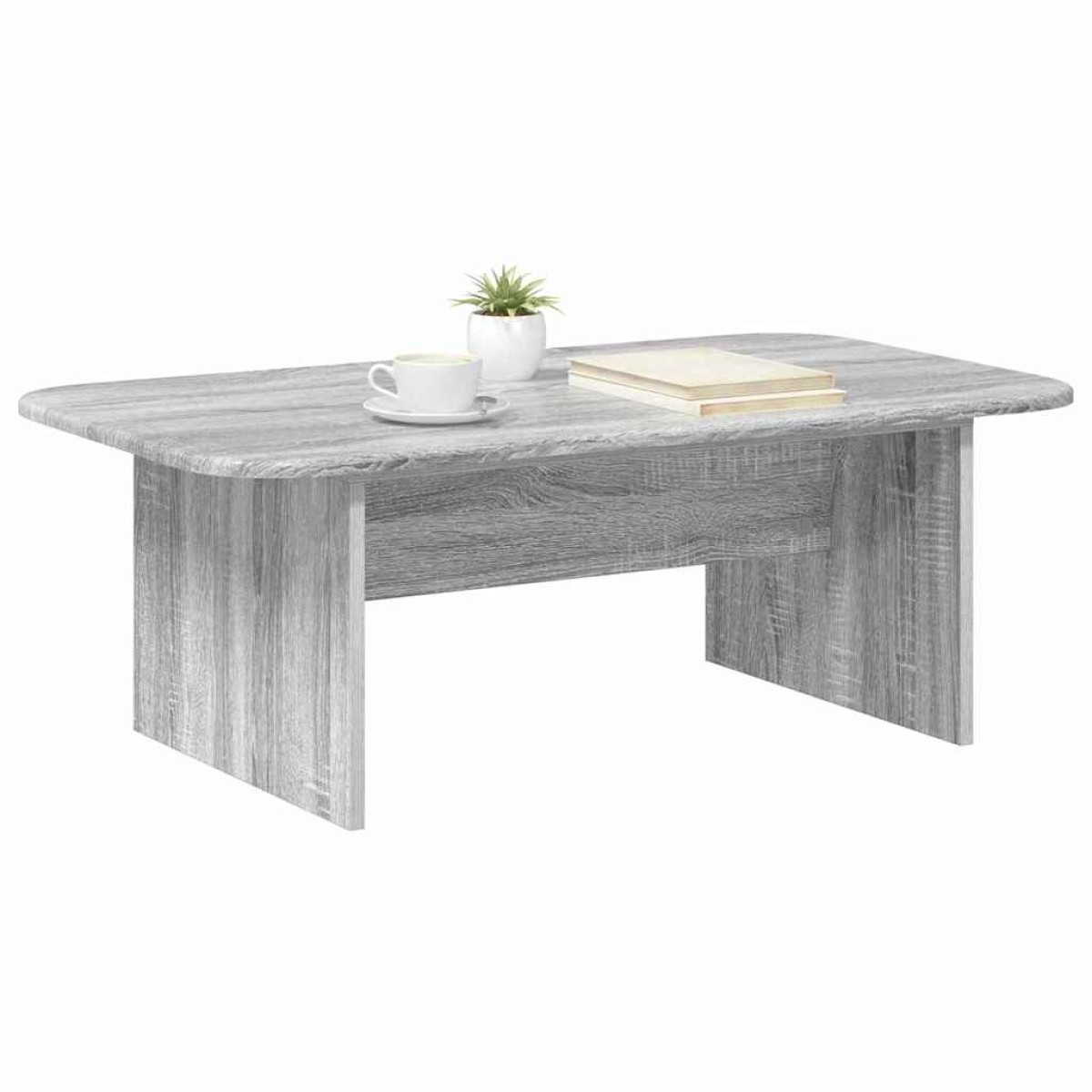 vidaXL Τραπεζάκι σαλονιού Γκρίζο Σονομα 93 x 53 x 33 εκ