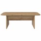 vidaXL Τραπεζάκι σαλονιού Artisan Oak 93 x 53 x 33 εκ