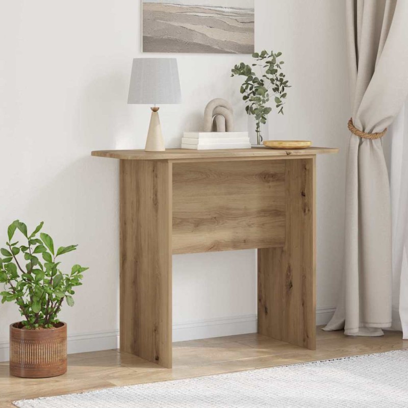 vidaXL Τραπέζι κονσόλας Artisan Oak 93 x 40 x 75 εκ Επεξεργασμένο Ξύλο