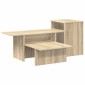 vidaXL Τραπέζι κονσόλας Δρύς Sonoma 91,5 x 35 x 38,5 εκ