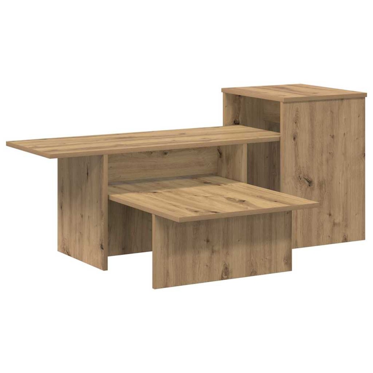 vidaXL Τραπέζι κονσόλας Artisan Oak 91,5 x 35 x 38,5 εκ