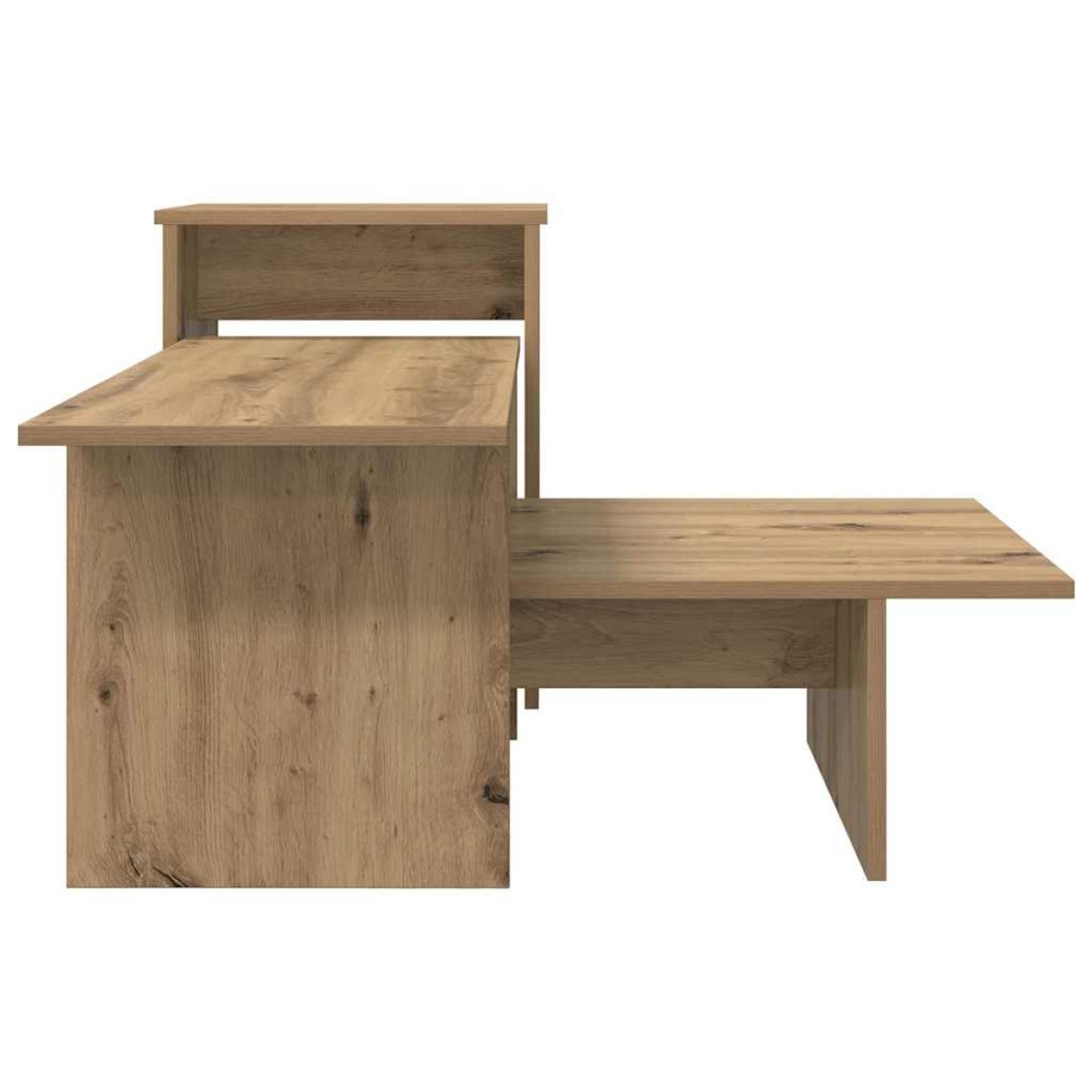vidaXL Τραπέζι κονσόλας Artisan Oak 91,5 x 35 x 38,5 εκ