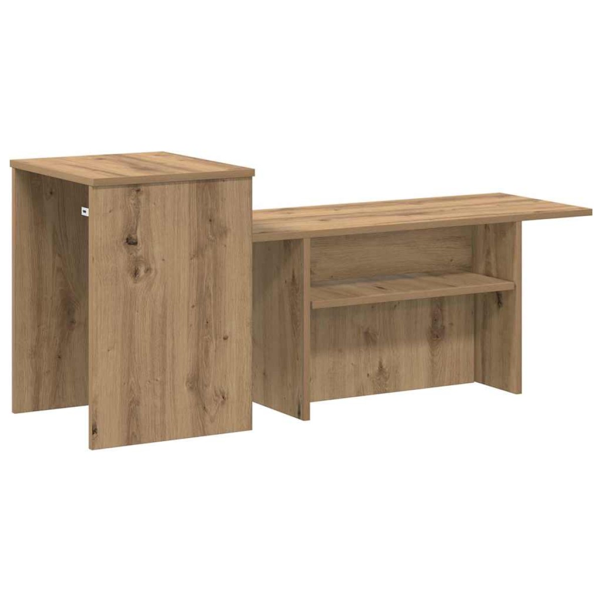 vidaXL Τραπέζι κονσόλας Artisan Oak 91,5 x 35 x 38,5 εκ