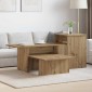 vidaXL Τραπέζι κονσόλας Artisan Oak 91,5 x 35 x 38,5 εκ
