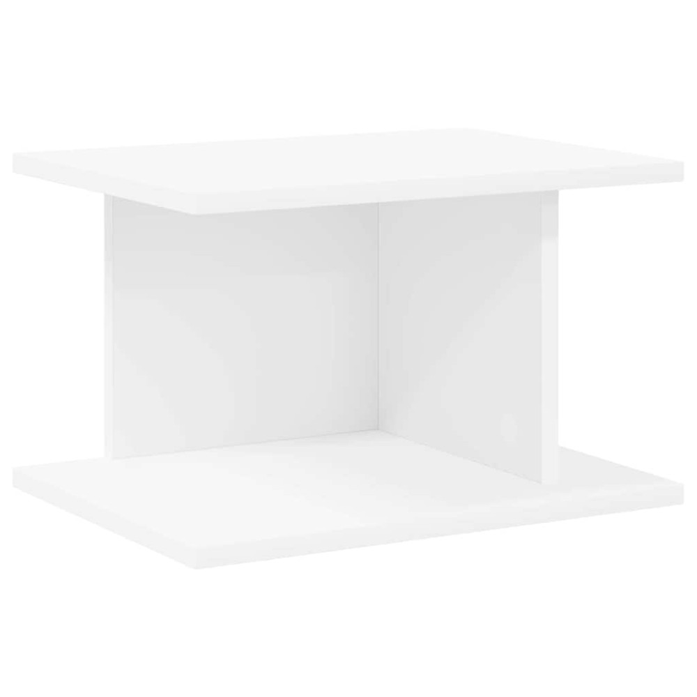 vidaXL Κομοδίνο Λευκό 40 x 30 x 25 εκ Επεξεργασμένο Ξύλο