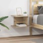 vidaXL Κομοδίνο 2 τμχ. Δρύς Sonoma 40 x 30 x 25 εκ Επεξεργασμένο Ξύλο