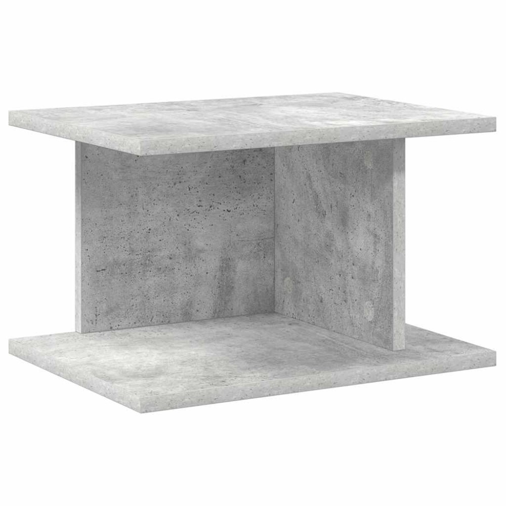 vidaXL Κομοδίνο Σκυρόδεμα Γκρι 40 x 30 x 25 εκ Επεξεργασμένο Ξύλο
