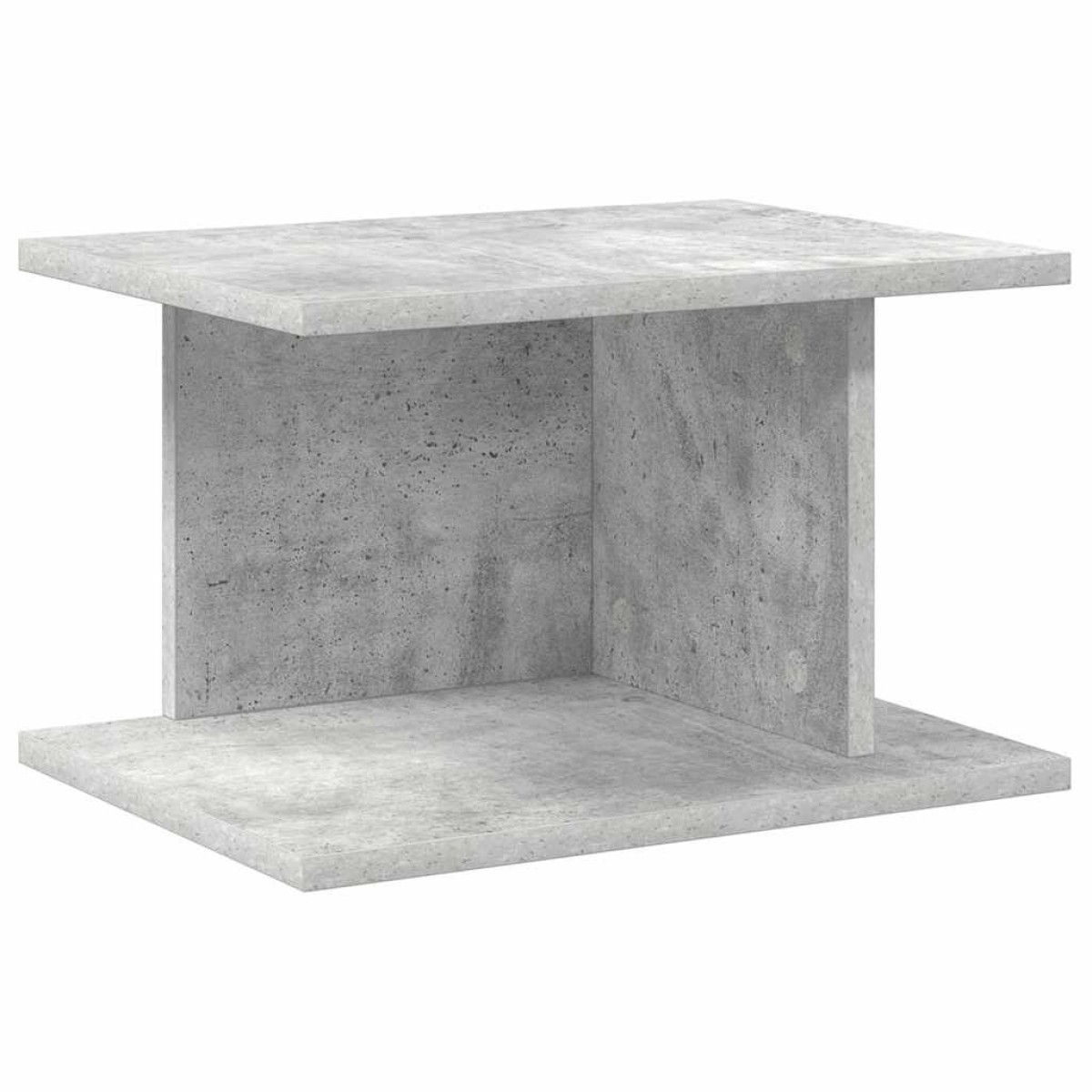 vidaXL Κομοδίνο Σκυρόδεμα Γκρι 40 x 30 x 25 εκ Επεξεργασμένο Ξύλο