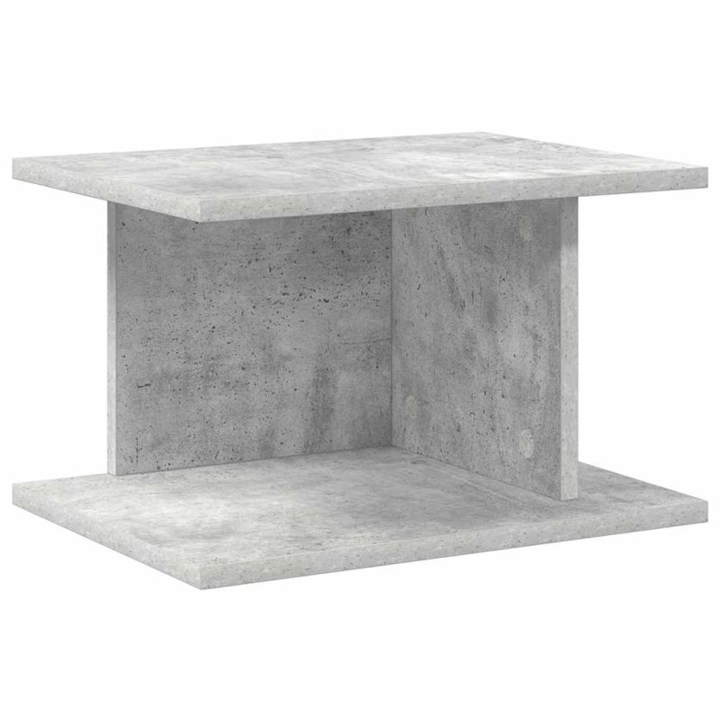 vidaXL Κομοδίνο Σκυρόδεμα Γκρι 40 x 30 x 25 εκ Επεξεργασμένο Ξύλο