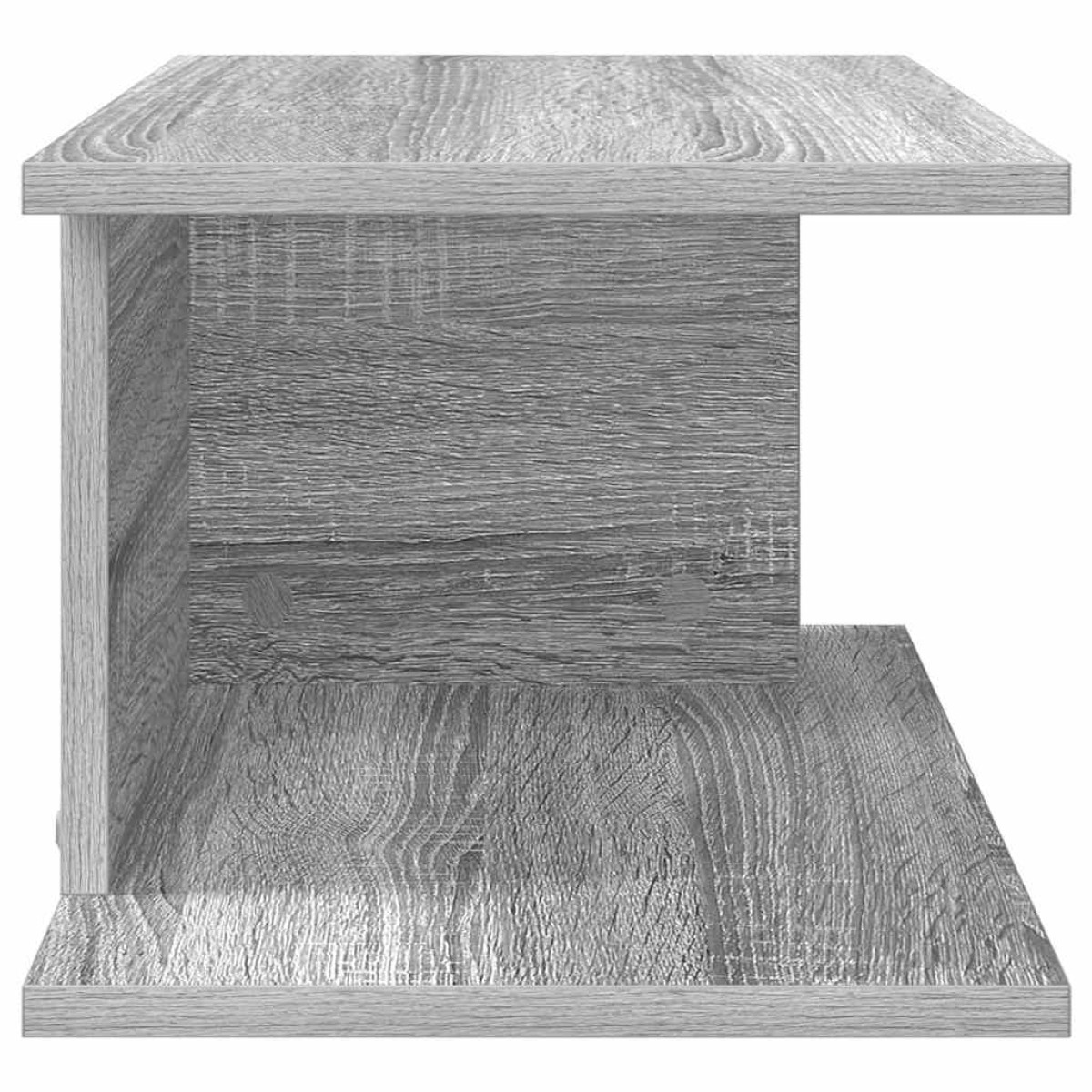 vidaXL Κομοδίνο Γκρίζο Σονομα 40 x 30 x 25 εκ Επεξεργασμένο Ξύλο