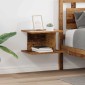 vidaXL Κομοδίνο 2 τμχ. Παλιό ξύλο 40 x 30 x 25 εκ Επεξεργασμένο Ξύλο