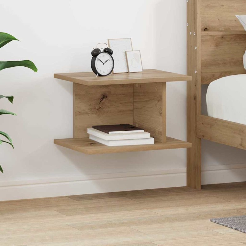vidaXL Κομοδίνο Artisan Oak 40 x 30 x 25 εκ Επεξεργασμένο Ξύλο