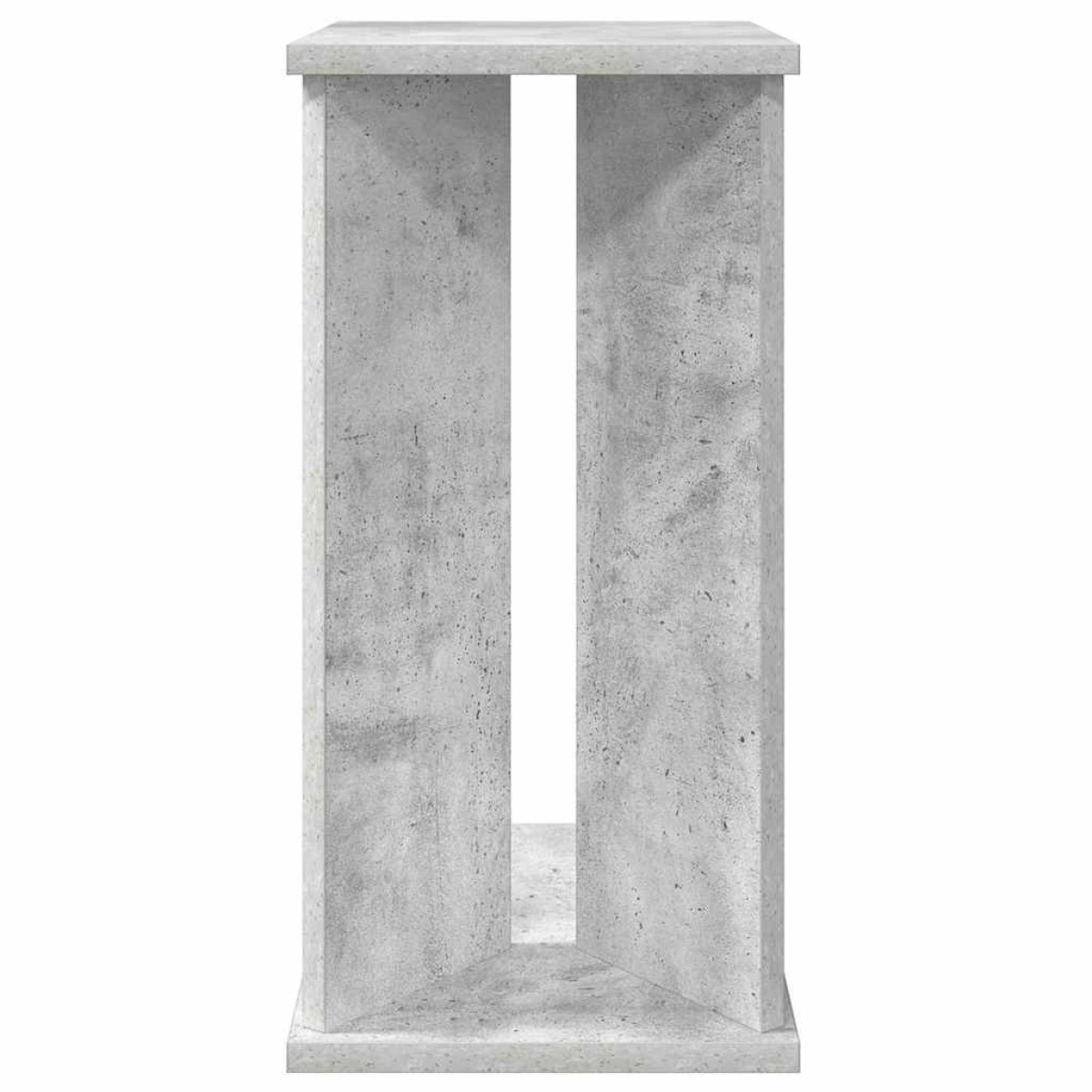 vidaXL End Table Σκυρόδεμα Γκρι 35 x 25 x 50 εκ Επεξεργασμένο Ξύλο