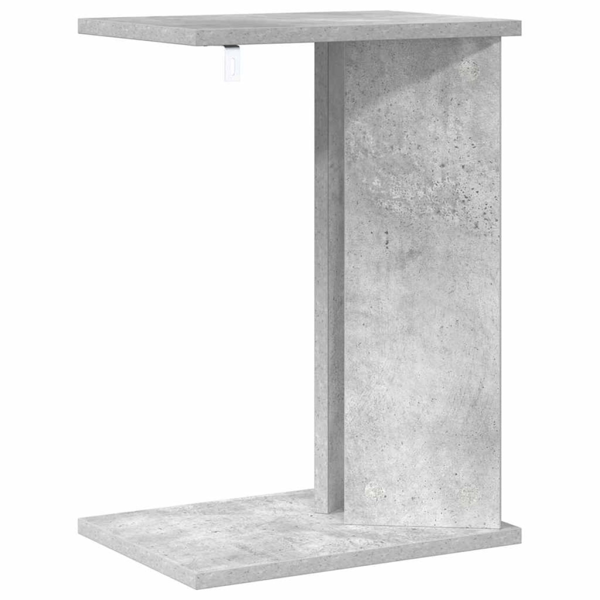 vidaXL End Table Σκυρόδεμα Γκρι 35 x 25 x 50 εκ Επεξεργασμένο Ξύλο
