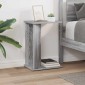 vidaXL End Table Γκρίζο Σονομα 35 x 25 x 50 εκ Επεξεργασμένο Ξύλο