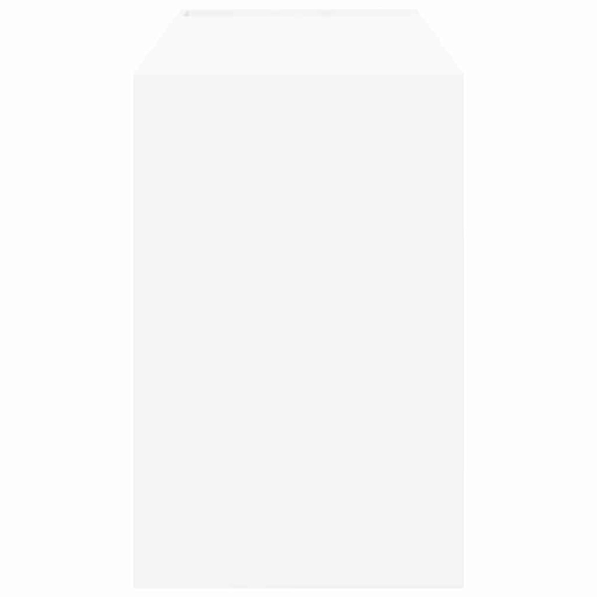 vidaXL Γραφείο Λευκό Επεξεργασμένο Ξύλο 109 x 50 x 78 εκ