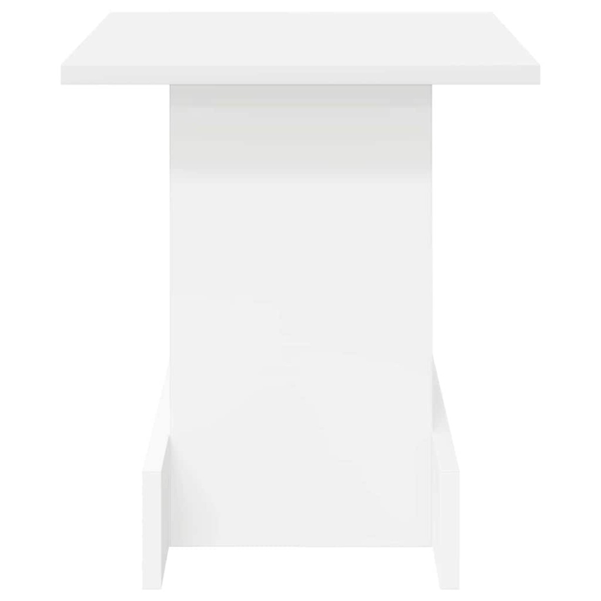 vidaXL End Table Λευκό 35,5 x 35 x 40 εκ Επεξεργασμένο Ξύλο