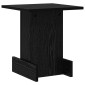 vidaXL End Table Μαύρη Οξυά 35,5 x 35 x 40 εκ Επεξεργασμένο Ξύλο