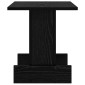vidaXL End Table Μαύρη Οξυά 35,5 x 35 x 40 εκ Επεξεργασμένο Ξύλο