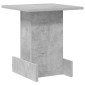 vidaXL End Table Σκυρόδεμα Γκρι 35,5 x 35 x 40 εκ Επεξεργασμένο Ξύλο