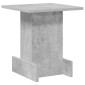 vidaXL End Table Σκυρόδεμα Γκρι 35,5 x 35 x 40 εκ Επεξεργασμένο Ξύλο