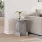 vidaXL End Table Σκυρόδεμα Γκρι 35,5 x 35 x 40 εκ Επεξεργασμένο Ξύλο