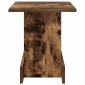 vidaXL End Table Καπνιστό Δρύς 35,5 x 35 x 40 εκ Επεξεργασμένο Ξύλο